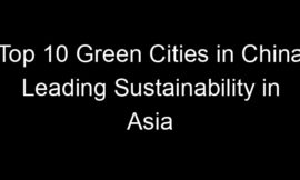 Top 10 Green Cities in China Leading Sustainability in Asia