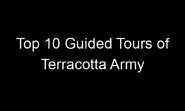 Top 10 Guided Tours of Terracotta Army