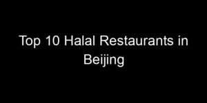 Read more about the article Top 10 Halal Restaurants in Beijing