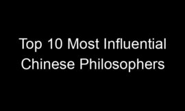 Top 10 Most Influential Chinese Philosophers