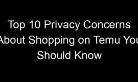 Top 10 Privacy Concerns About Shopping on Temu You Should Know