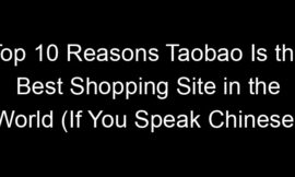 Top 10 Reasons Taobao Is the Best Shopping Site in the World (If You Speak Chinese)