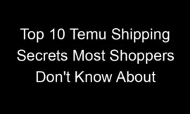 Top 10 Temu Shipping Secrets Most Shoppers Don’t Know About