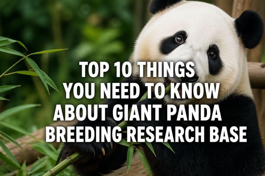 Top 10 Things You Need to Know About Giant Panda Breeding Research Base toptencn