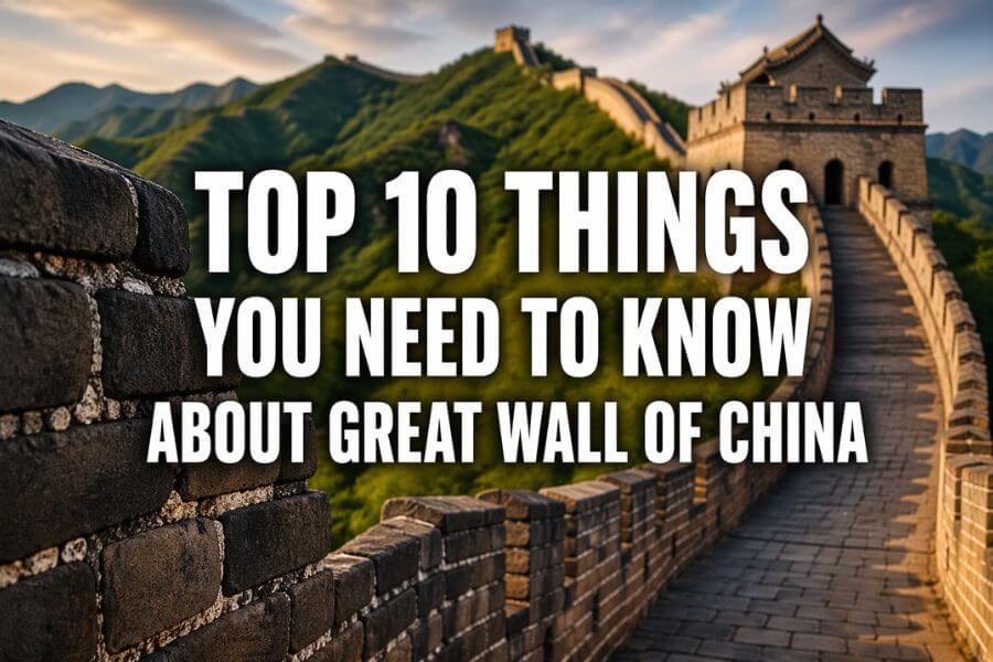 Top 10 Things You Need to Know About Great Wall of China toptencn