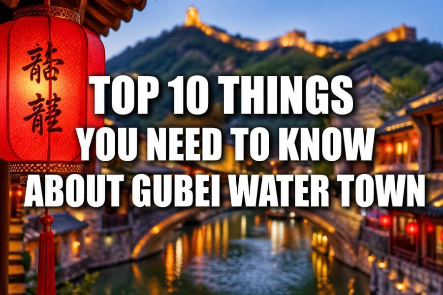 Top 10 Things You Need to Know About Gubei Water Town toptencn