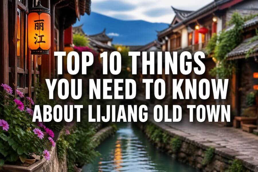 Read more about the article Top 10 Things You Need to Know About Lijiang Old Town