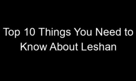 Top 10 Things You Need to Know About Leshan