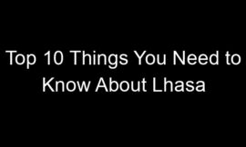 Top 10 Things You Need to Know About Lhasa