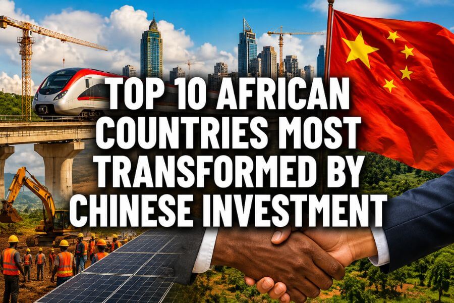 Read more about the article Top 10 African Countries Most Transformed by Chinese Investment