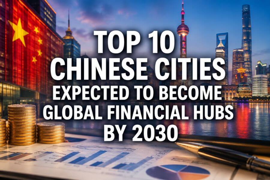 Top 10 Chinese Cities Expected to Become Global Financial Hubs by 2030 toptencn
