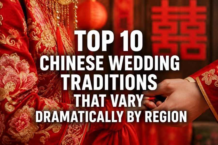 Read more about the article Top 10 Chinese Wedding Traditions That Vary Dramatically by Region