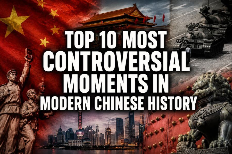 Top 10 Most Controversial Moments in Modern Chinese History toptencn
