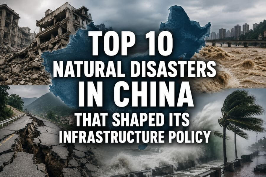 Top 10 Natural Disasters in China That Shaped Its Infrastructure Policy toptencn