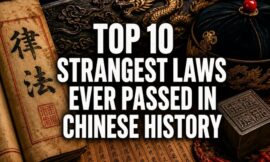 Top 10 Strangest Laws Ever Passed in Chinese History