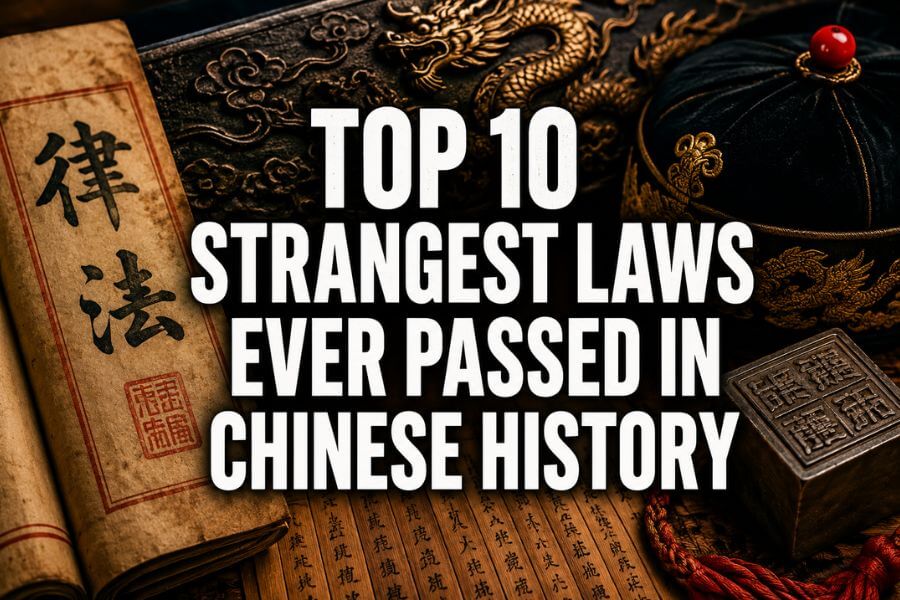 Top 10 Strangest Laws Ever Passed in Chinese History toptencn