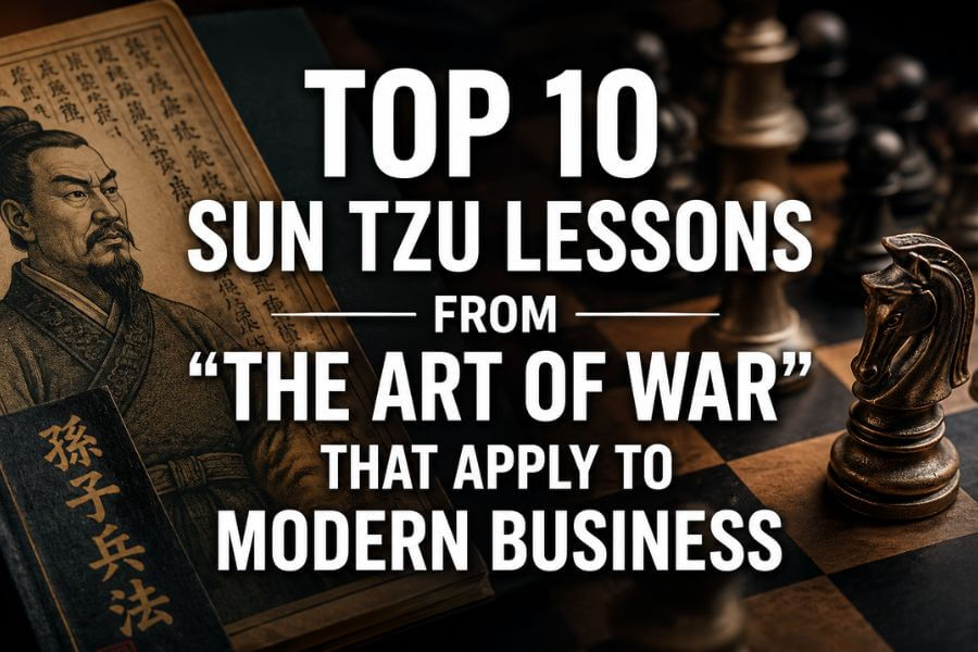 Read more about the article Top 10 Sun Tzu Lessons From “The Art of War” That Apply to Modern Business