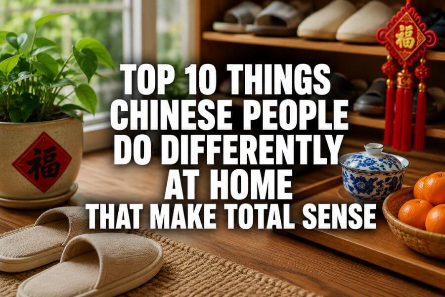 Top 10 Things Chinese People Do Differently at Home That Make Total Sense toptencn