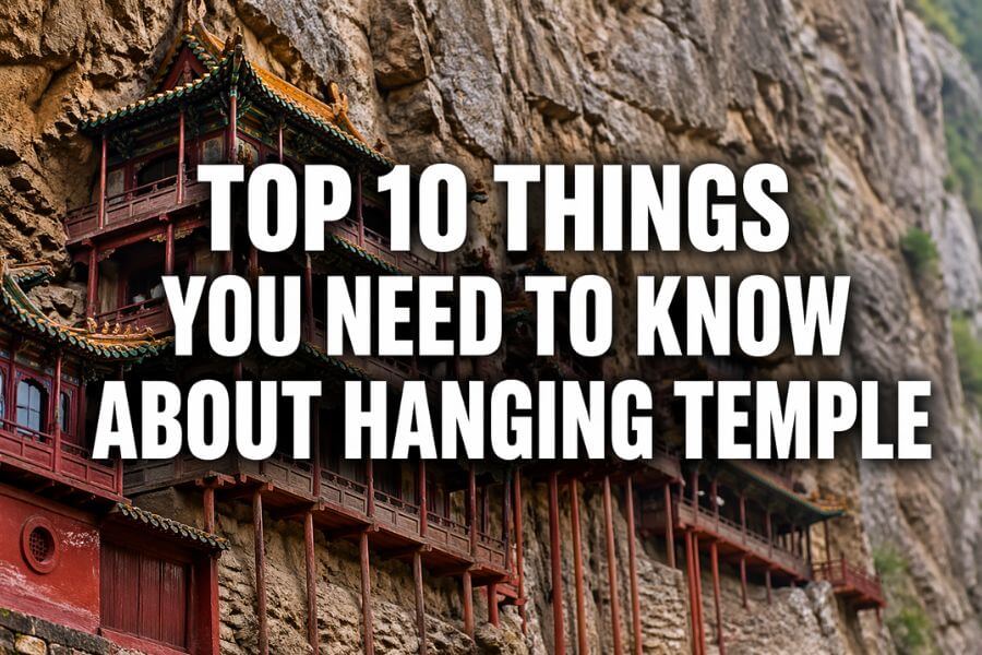 Top 10 Things You Need to Know About Hanging Temple toptencn
