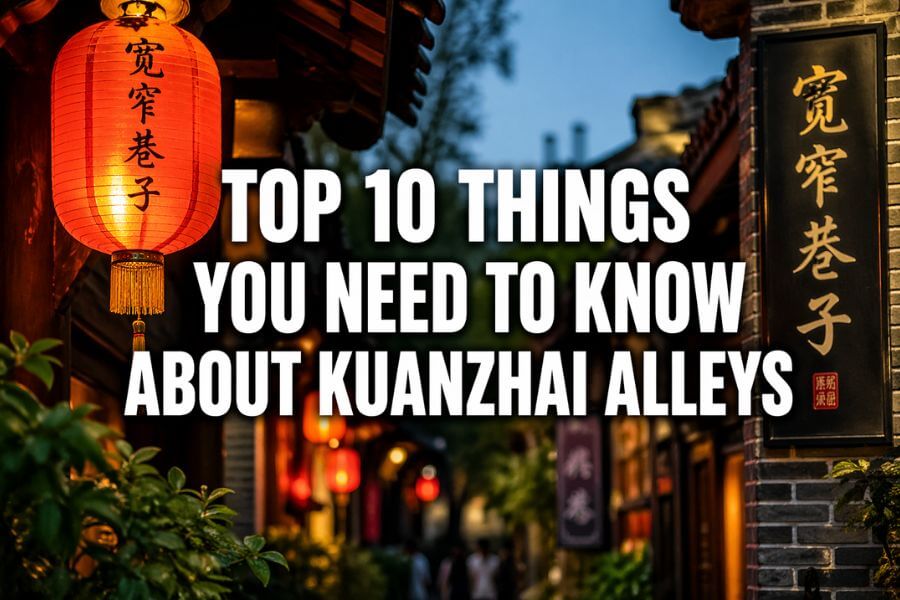 Read more about the article Top 10 Things You Need to Know About Kuanzhai Alleys