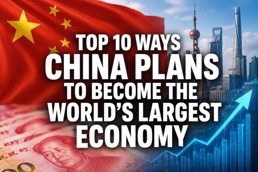 Top 10 Ways China Plans to Become the World's Largest Economy toptencn