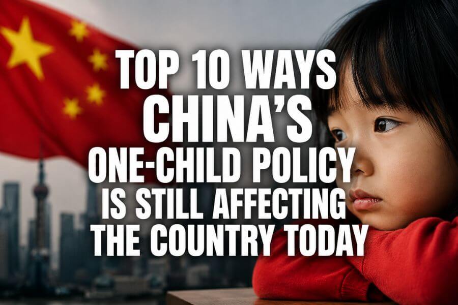 Top 10 Ways China's One-Child Policy Is Still Affecting the Country Today toptencn