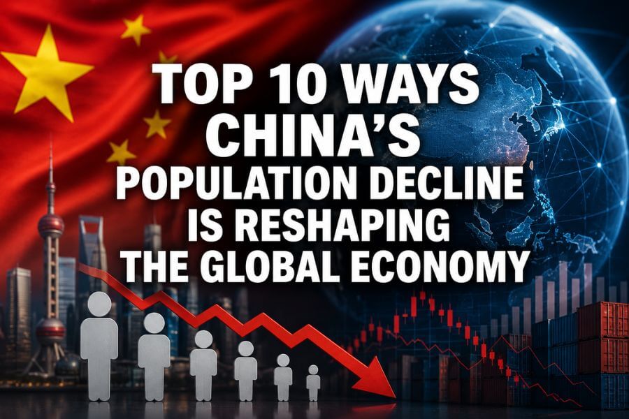 Top 10 Ways China's Population Decline Is Reshaping the Global Economy toptencn