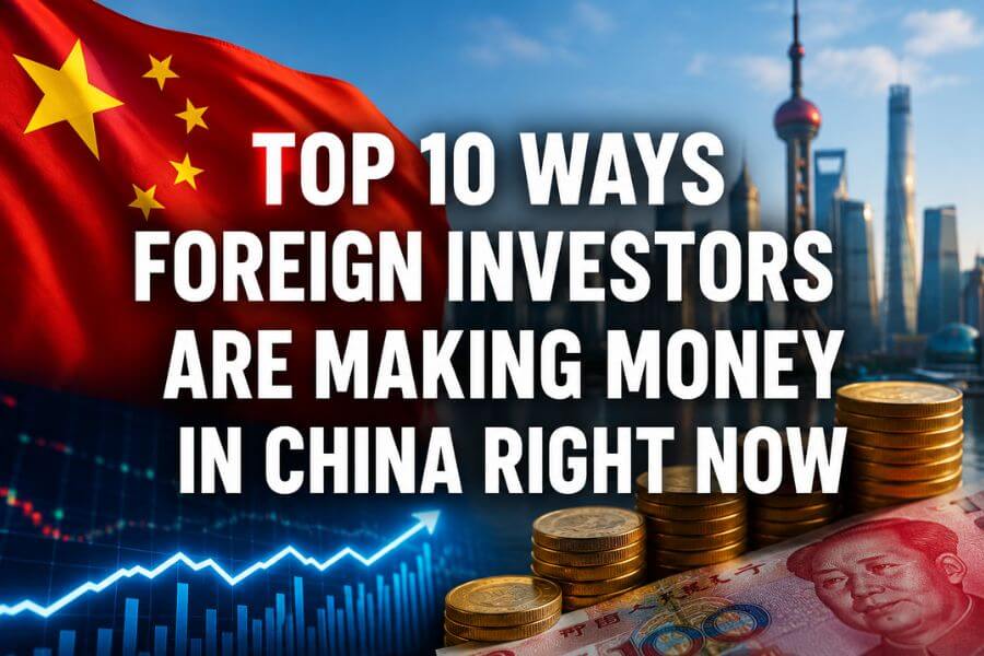 Read more about the article Top 10 Ways Foreign Investors Are Making Money in China Right Now