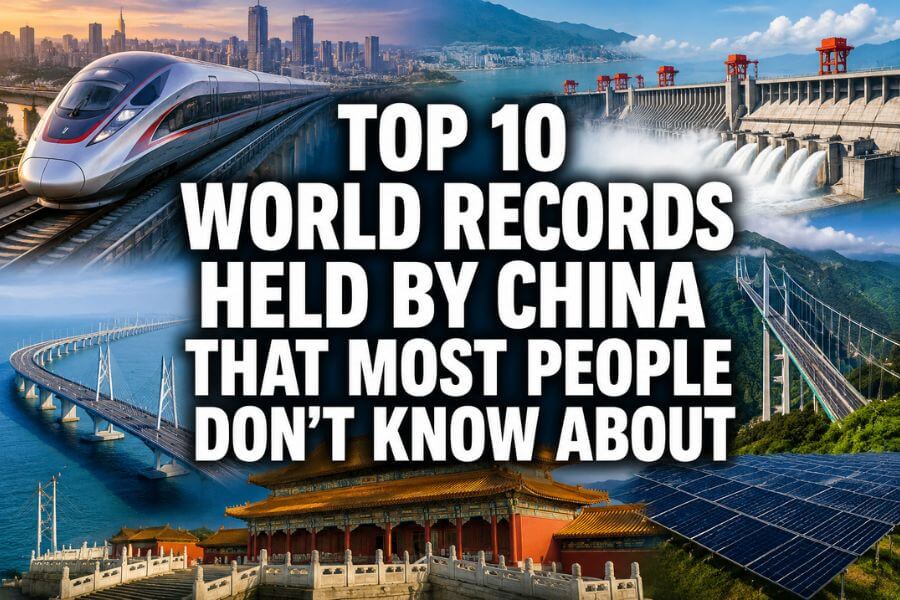 Top 10 World Records Held by China That Most People Don't Know About toptencn